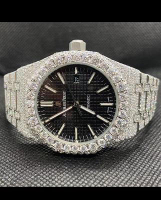 China Miami Icebox Jewelry Watches Vvs Moissanite Luxury Watch Brands For Men for sale