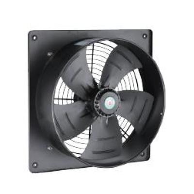 China Low Noise Electric Greenhouse Square Ventilation Fan Mounting With LED Light for sale