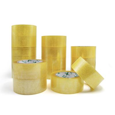 China 1.8 Mil BOPP Clear Tape Clear Waterproof Adhesive Tape for sale