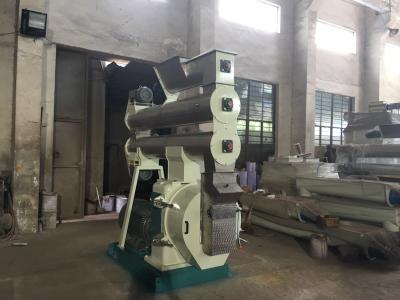 China Complete Feed Ring Die Pellet Mill Industrial Pelletizer Machine 21tH for sale