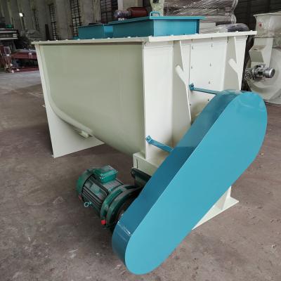 China Wood Fuel Feed Pellet Production Line  0.4 Ton Horse Pig Feed Mixer Machine for sale