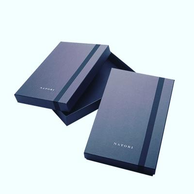 China Custom Rigid Thick Gift Box Lid And Base Luxury Top And Bottom Two Layer 2 Piece Gift Boxes Packaging for sale