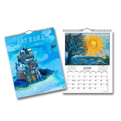 Китай Печатание календаря 12 месяцев офиса ежедневное, выдвиженческое обслуживание печатания календаря продается