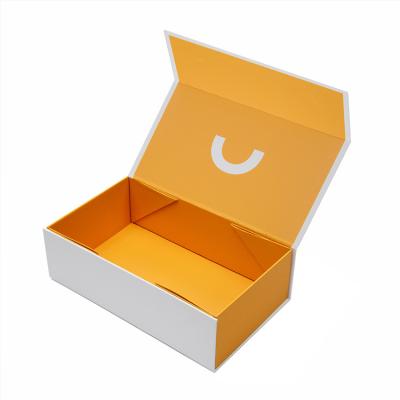 China White Perfume Foldable Rigid Paper Gift Box For Jewellery CMYK Printing for sale