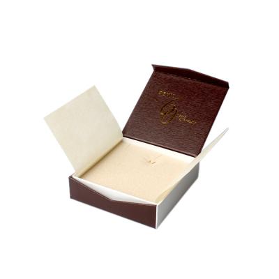 China Caixa de presente magnética da joia do cartão do fechamento da colar à venda