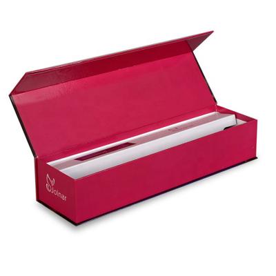 China Customized Printing Hair Straighteners Curling Flat Iron Packaging Box With Magnetic Flip for sale