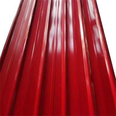 China CGCC Color Coated Roofing Sheet 26 Gauge Ppgi Corrugated Sheet for sale