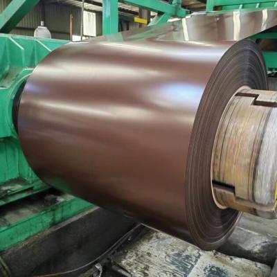 China ISO9001 Color Coated Steel Coil Ppgi Galvanized Steel Coil Z40-180g/M2 Coating for sale