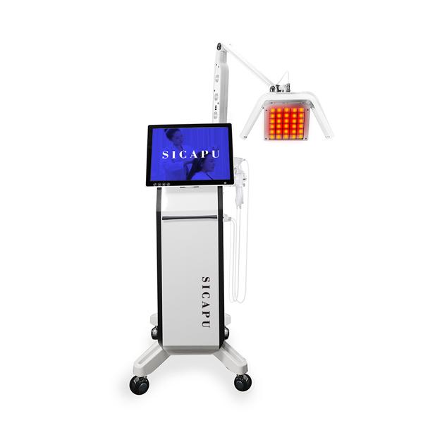 Hair Regrowth Machine main view showing device design and controls