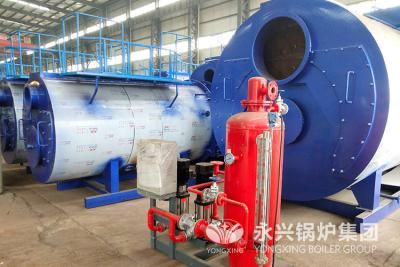 China 3 Ton Industrial Gas Fired Hot Water Boiler 2.1MW No Explosion Risk Simple Operation for sale