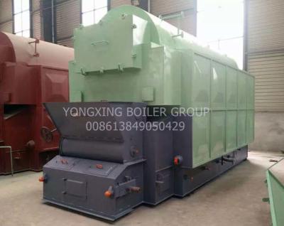 China Automatically Wood Chip Biomass Boiler / Coconut Shell Fuel Wood Pellets Boiler for sale