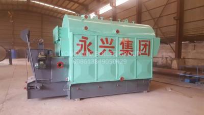 Chine Charbon d'Uesd de chaudière à vapeur de 2 tonnes comme carburant et tambours simples équipés (modèle DZL/DZH) à vendre
