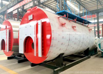 China Resbalón encendida diesel de la caldera de vapor de la eficacia alta montada para la industria textil en venta