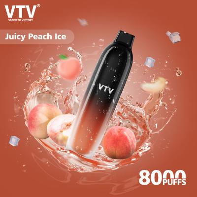 China VTV 15ml Prefilled 8000 Puffs E Cigarettes Rechargeable Disposable Vape for sale