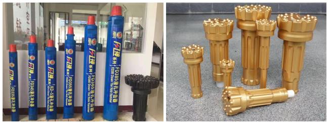 178mm DTH Button Bits in operation