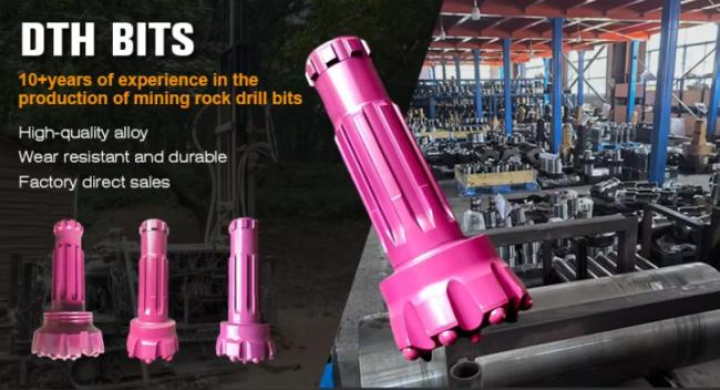 Water well drill bit in packaging