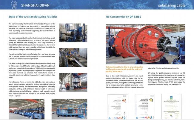 Hv Submarine Power Cable 33kv 35mm 70mm 95mm 240mm