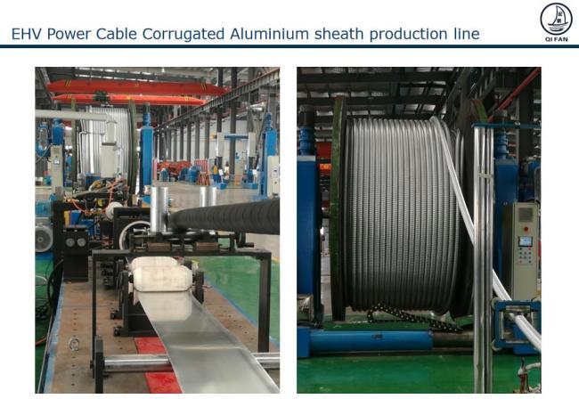 64/110kv Cu/XLPE 800mm2 Wrinkled Al Wrapper Waterproof Layer PVC Sheathed Power Cable