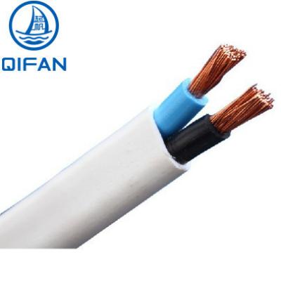 China Cable resistente al fuego Conductor sólido de cobre PVC Casa de aislamiento Construcción de cables planos en venta