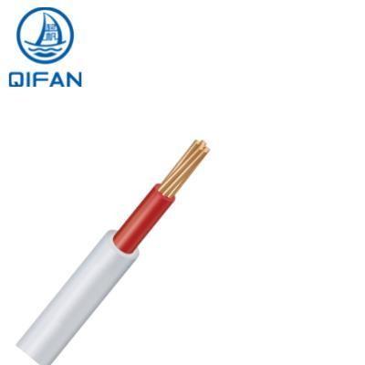 China Resistencia al fuego 1.5 mm SDI de núcleo único doble cable eléctrico aislado 450/750V PVC/PVC (ROJO/BLANCO) en venta