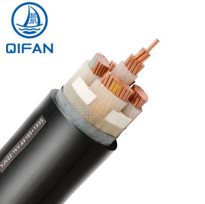 China Cables de alimentación de baja tensión Al (Cu) /XLPE/PVC 3*240mm2+2*120mm2 Cabina de alimentación en venta