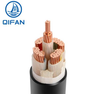 China 0.6/1 (1.2) Kv Low Voltage Al (Cu) /XLPE/PVC Five Core Copper/Aluminum XLPE Insulated Unarmored Power Cable for sale