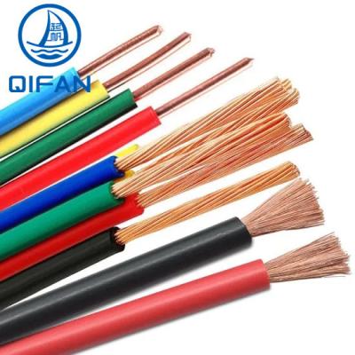 China Building Wire Cable H07V-K H07V-R Nya Nyaf PVC Copper Wire Earth Wire Building Wire for sale