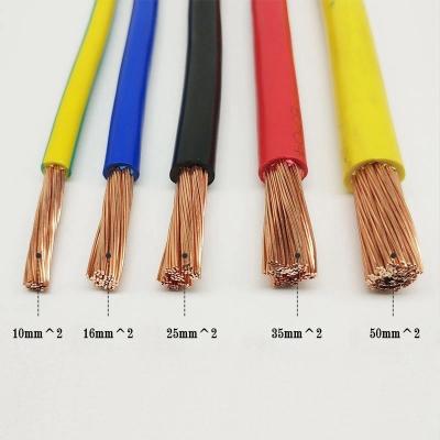 China Building Wire Cable Factory Best Sale! Bvr Nya Nyaf PVC Insulation Copper Wire Earth Wire Buildi for sale