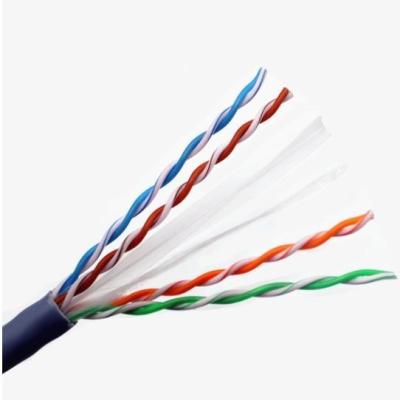 China Cables y cables de red de categoría HSYV5/6 Gigabit Cables de red de cobre sin oxígeno de 8 núcleos en venta