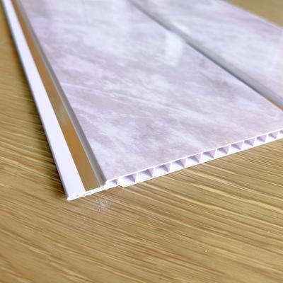China Mould Proof Decorative PVC Ceiling Panels 4m Printed Plastic Ceiling Boards for sale