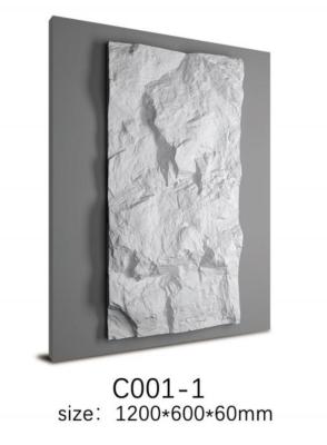 China Easy To Install PU Faux Stone Panel Fireproof And Versatile Design for sale