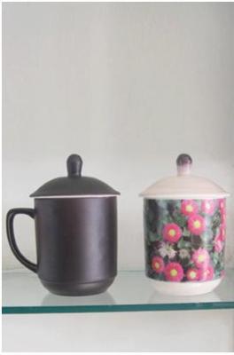 China Sublimation Full Changing Color Strengthen Porcelain Mug for sale
