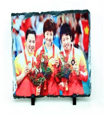 China Sublimation Four sides of the natural queen Photo Slate for sale
