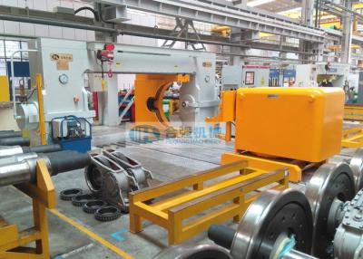 China Movimiento ferroviario del pistón de la prensa 700m m de la rueda del cilindro doble en venta
