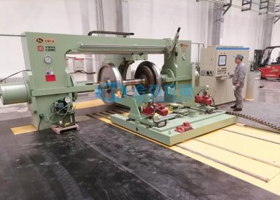 China CNC Double Cylinder Wheelset Press 350 Tons With High Pressure Oiling Pump for sale