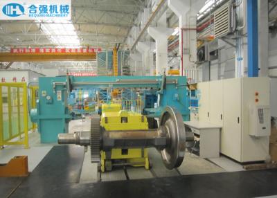 China imprensa horizontal da roda do CNC 3500kN para o conjunto e a desmontagem da roda da locomotiva de estrada de ferro à venda