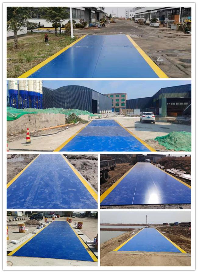 20tons to 200tons Pitless Tyle Above Ground Truck Weighbridge Foundation Design
