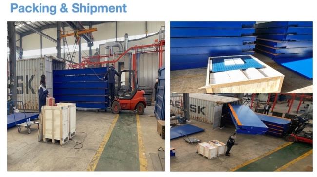 3m*18m 100 Tons Scs Truck Scale Weighbridge for Truck Weighing