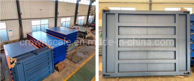 2023 Cheap Optional Dimensions Removable Digital Indicators Electronic 60 80 100 120 Ton Truck Scale