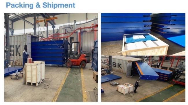 Scs 150t 3X18m Scales Weighing Balance for Heavy Duty Truck Trailers