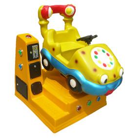China Coin operated amusement kiddie ride-Telephone car for sale