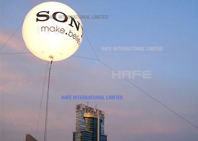 China Big Outdoor Events Helium Balloon Lights 5 M / 16.4 Ft Advertising Logo Customized for sale