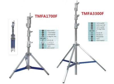 China Stainless Film Television HMI Tripod Light Stand Mental Halide Mobile Convenient Adjustment for sale
