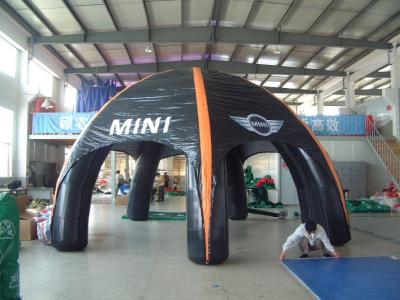 China Custom Advertising Air Supported Inflatable Dome Tent , Inflatable Giant Tent for sale