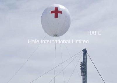中国 大ざっぱな指針の気球満ちている赤いCorssのヘリウム-ライトをHMIでつけます 販売のため