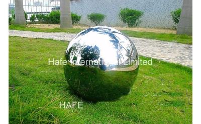 China 1.5M Durable Giant Inflatable Mirror Ball , Silver Reflective Balloons For Party Wedding for sale