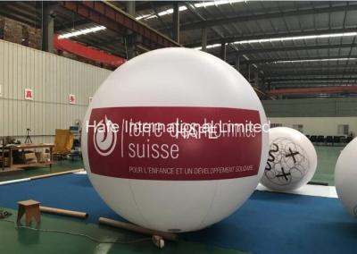 Chine Accrochant le ballon d'hélium des lumières au sol pilotant la lueur menée monte en ballon le diamètre de 2.8m à vendre