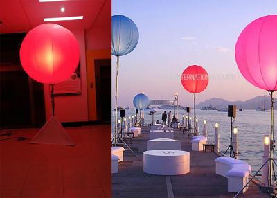 China Decoração de iluminação inflável do balão do balão de cristal de RGBWY à venda