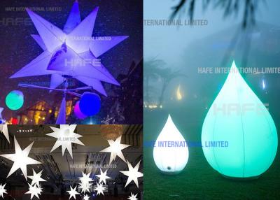 Chine Lumières adaptées aux besoins du client de colonne d'événements de partie/couleur légère décoration d'étoile - changeant à vendre