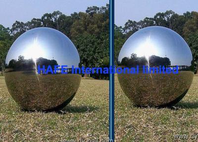 China Round Inflatable Mirror Balloon Special Treated Flexible Mirror Compound Materials for sale